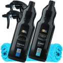 Zestaw ADBL 1000ml 1l do mycia auta czyszczenia wnętrza płyn do szyb z niewidzialna wycieraczką Zestaw ADBL 1000ml 1l do mycia auta czyszczenia wnętrza płyn do szyb z niewidzialna wycieraczką