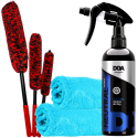 Zestaw DOA do czyszczenia felg szczotki delikatne do felg Zestaw DOA do czyszczenia felg szczotki delikatne do felg