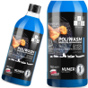 ZESTAW CARLAB POLIWASH 750ML FAKE SPONGE MIKROFIBRA