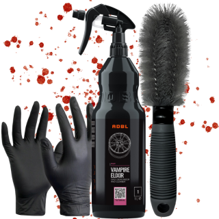 ADBL Vampire Elixir 1L Płyn Do Czyszczenia Mycia Felg Krwawiąca Czerwona