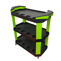 Wózek detailingowy GREEN - wózek na chemie i akcesoria na kółkach Wózek detailingowy GREEN - wózek na chemie i akcesoria na kółkach