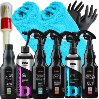 Zestaw kosmetyków do pielęgnacji ADBL i DOA 6 produktów + akcesoria
