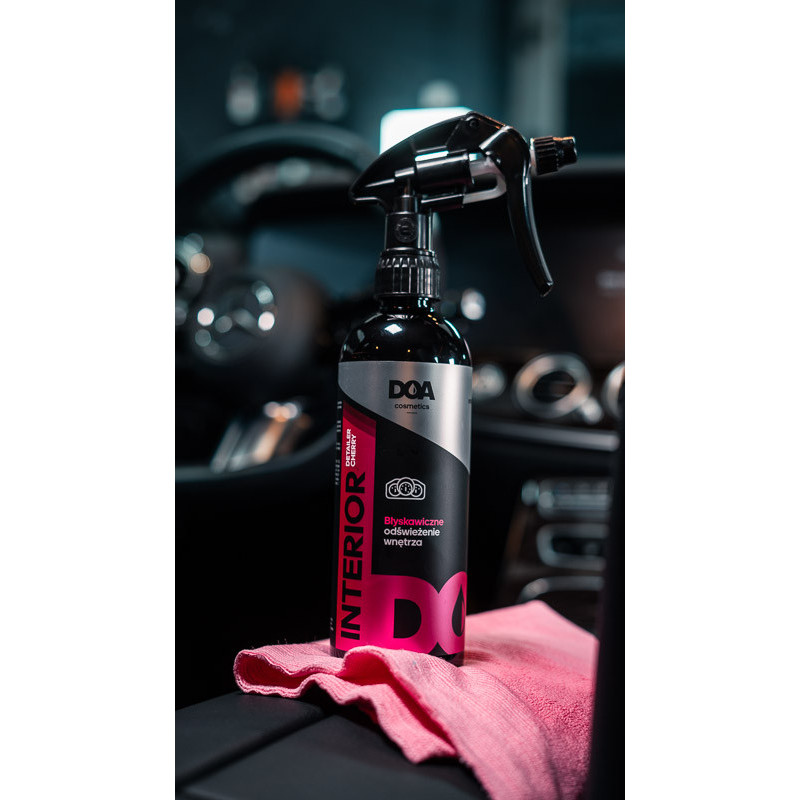 Zestaw do wnętrz Doa vaper glass cleaner + detailer cherry fresso Zestaw do wnętrz Doa vaper glass cleaner + detailer cherry fresso
