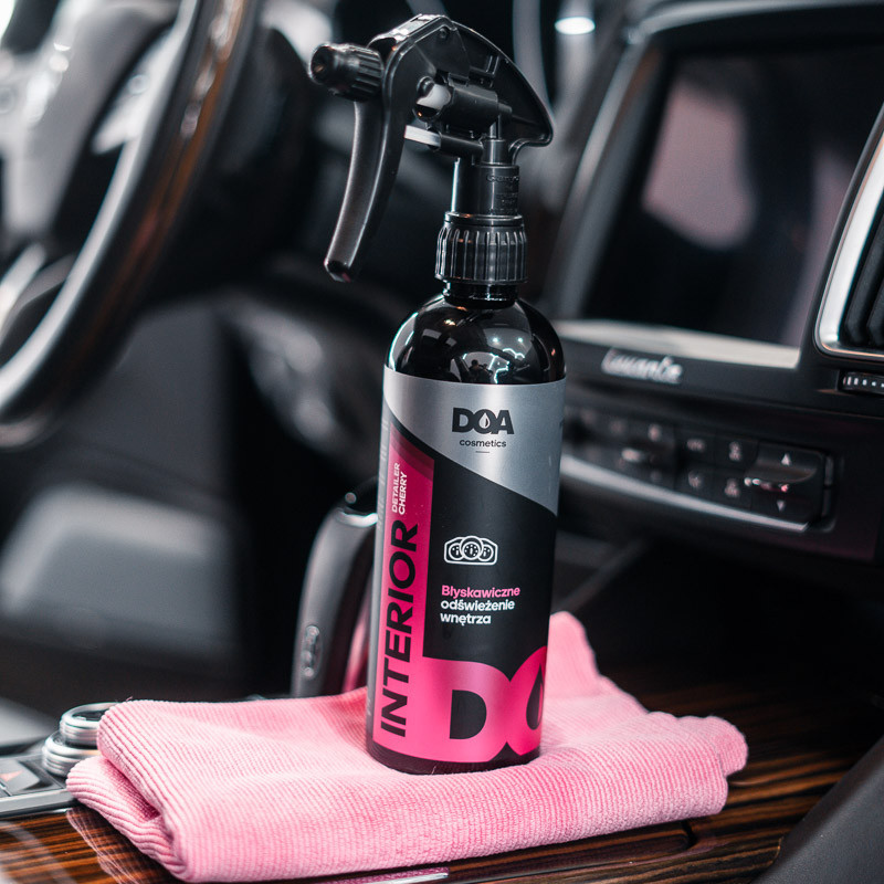 Zestaw do wnętrz Doa vaper glass cleaner + detailer cherry fresso Zestaw do wnętrz Doa vaper glass cleaner + detailer cherry fresso