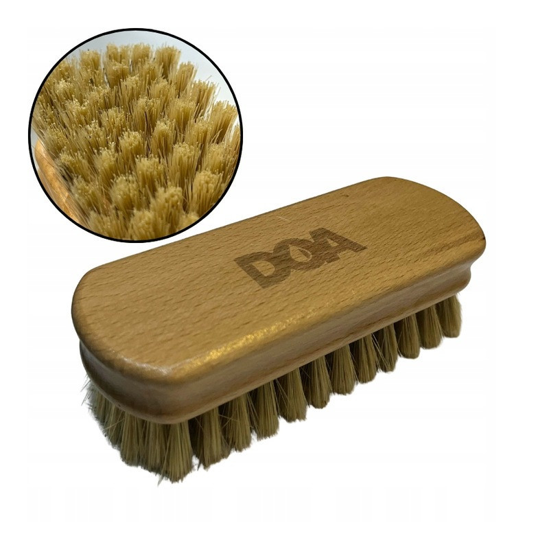 DOA Leather Shampoo płyn do skór + Szczotka do skór naturalne włosie DOA Leather Shampoo płyn do skór + Szczotka do skór naturalne włosie