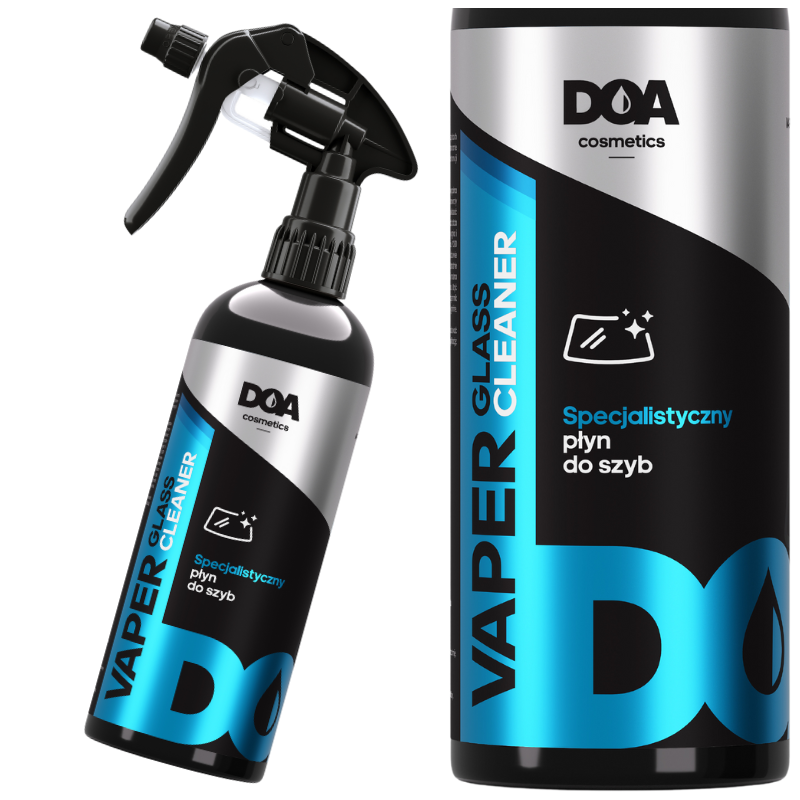 Zestaw do wnętrz Doa vaper glass cleaner + detailer cherry fresso Zestaw do wnętrz Doa vaper glass cleaner + detailer cherry fresso