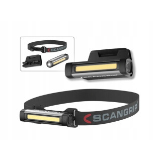 Scangrip Flex Wear KIT 150 lumenów latarka czołowa do prac detailingowych
