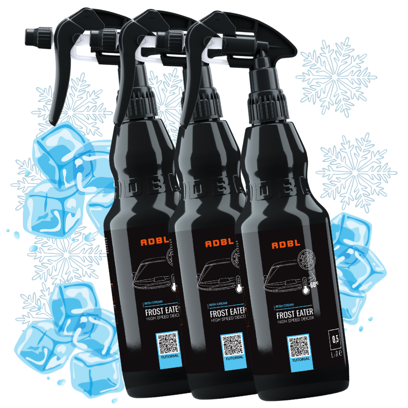 3x ADBL Frost Eater 500ml Odmrażacz do szyb samochodowych do -60°C 500 ml