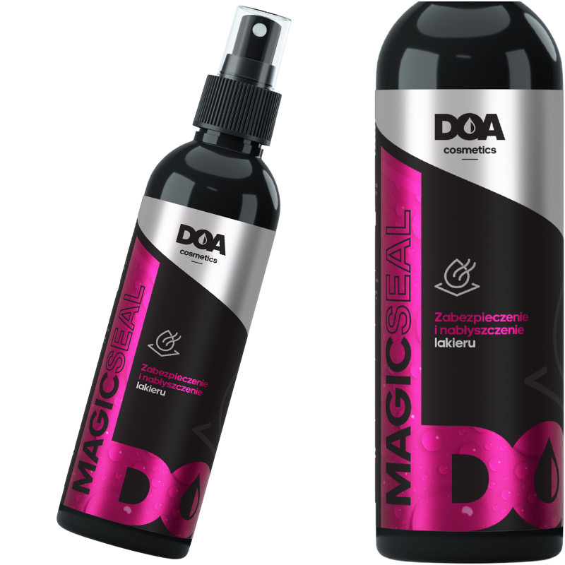 DOA Cosmetics Magic Seal 250ml - Produkt do zabezpieczenia i nabłyszczenia lakieru DOA Cosmetics Magic Seal 250ml - Produkt do zabezpieczenia i nabłyszczenia lakieru