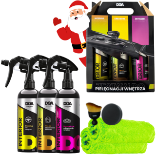 DOA Cosmetics Zestaw do mycia wnętrza PREZENT ŚWIĄTECZNY