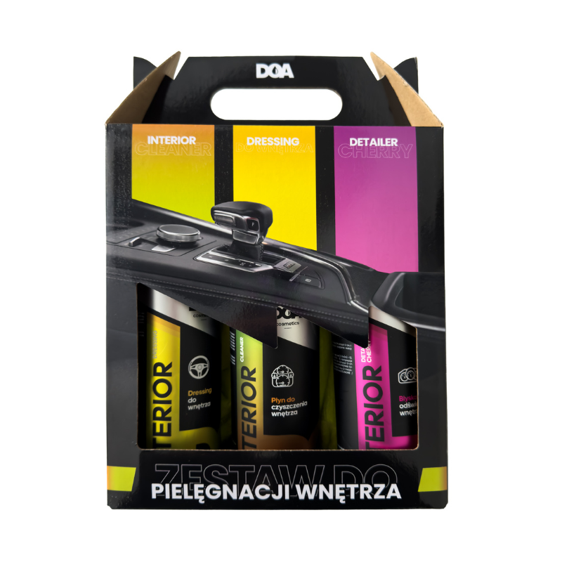 DOA Cosmetics Zestaw do mycia wnętrza PREZENT ŚWIĄTECZNY DOA Cosmetics Zestaw do mycia wnętrza PREZENT ŚWIĄTECZNY