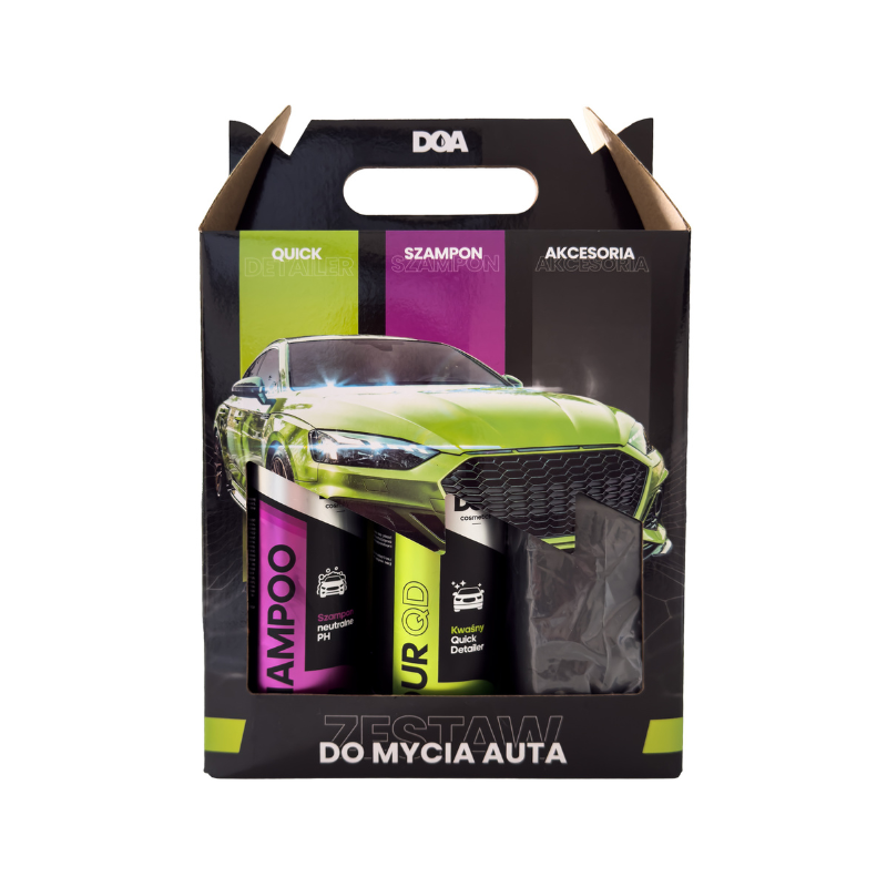 DOA Cosmetics Zestaw do mycia auta PREZENT ŚWIĄTECZNY DOA Cosmetics Zestaw do mycia auta PREZENT ŚWIĄTECZNY