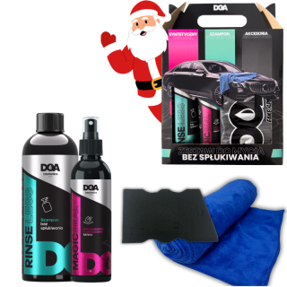 DOA Cosmetics Zestaw do mycia auta bez spłukiwania PREZENT ŚWIĄTECZNY