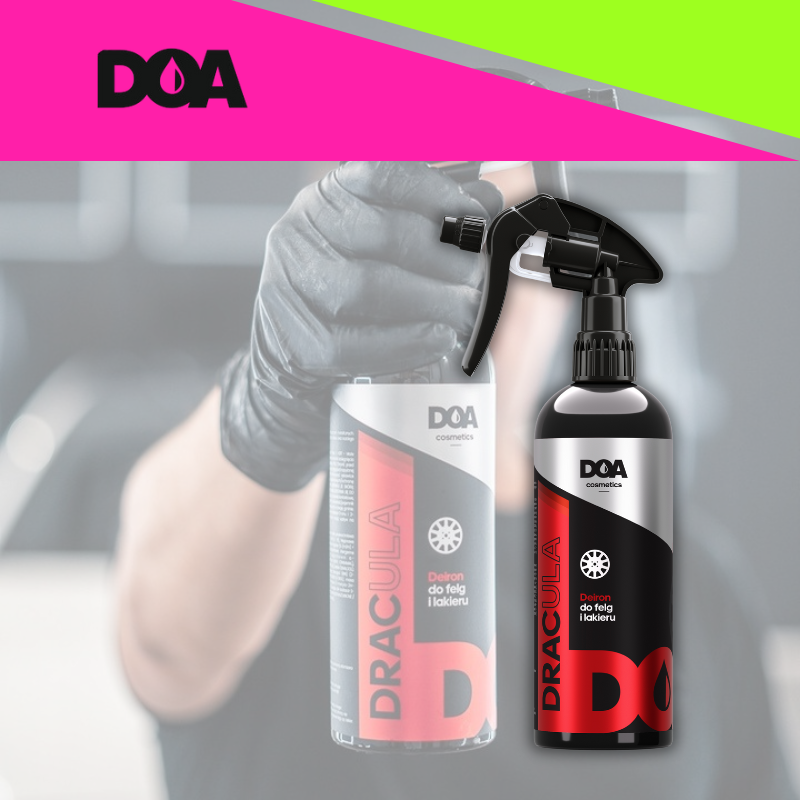 Zestaw ADBL X DOA 6x500 ml do mycia samochodu + Perfumy DOA Paris Zestaw ADBL X DOA 6x500 ml do mycia samochodu + Perfumy DOA Paris