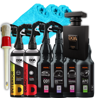 Zestaw ADBL X DOA 6x500 ml do mycia samochodu + Perfumy DOA Paris