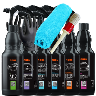 ZESTAW 6 PRODUKTÓW ADBL DO DETAILINGU WNĘTRZA