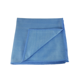 Mikrofibra do mycia szyb Perfect Glass 40x40 240g/m2 niebieska