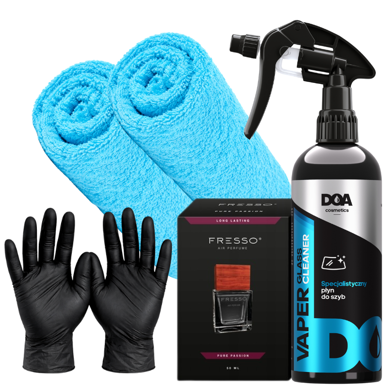 Zestaw do wnętrz  Doa vaper glass cleaner fresso pure passion