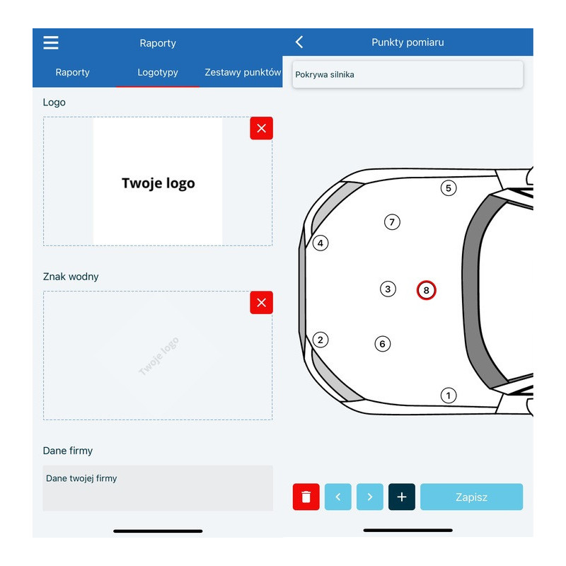 Miernik Grubości Lakieru Samochodu NexPTG Advanced Stal Ocynk Aluminium Miernik Grubości Lakieru Samochodu NexPTG Advanced Stal Ocynk Aluminium