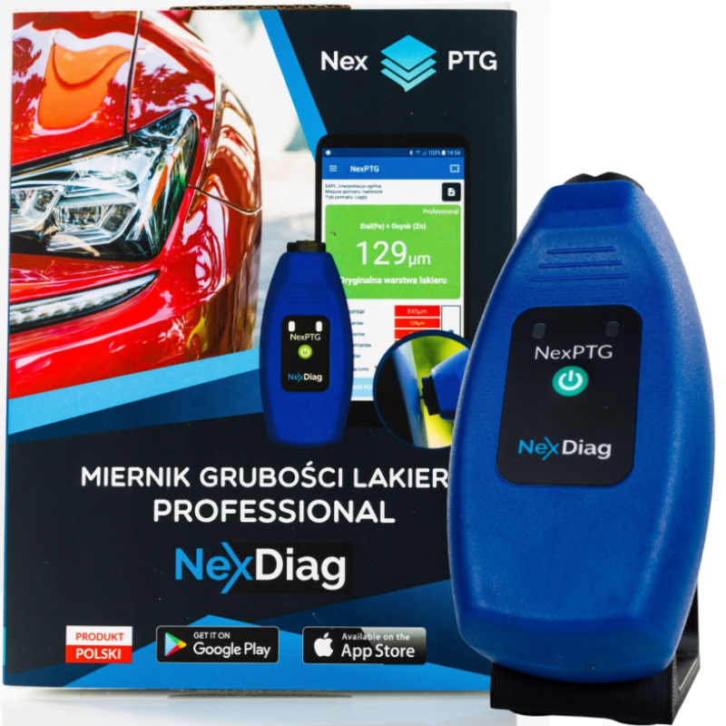 Miernik grubości lakieru NexPTG Professional (Pudełko)