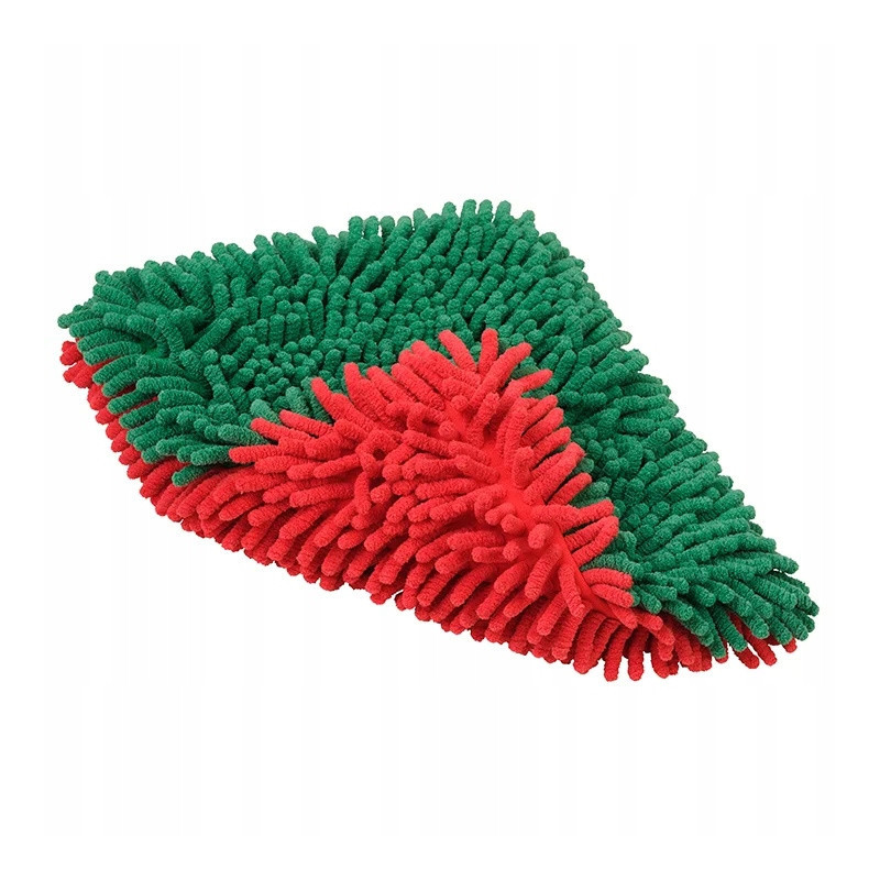 Gąbka z mikrofibry do mycia 20x25cm dwustronna