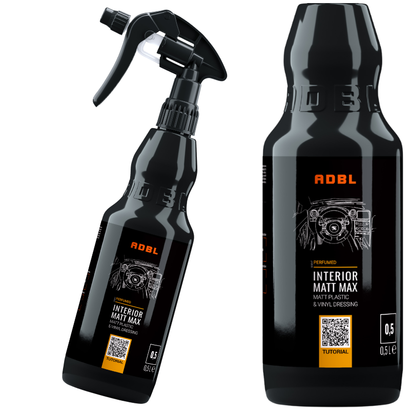ADBL Interior MATT MAX 0,5L czyszczenie plastików kosmetyki do auta czyszczenie auta