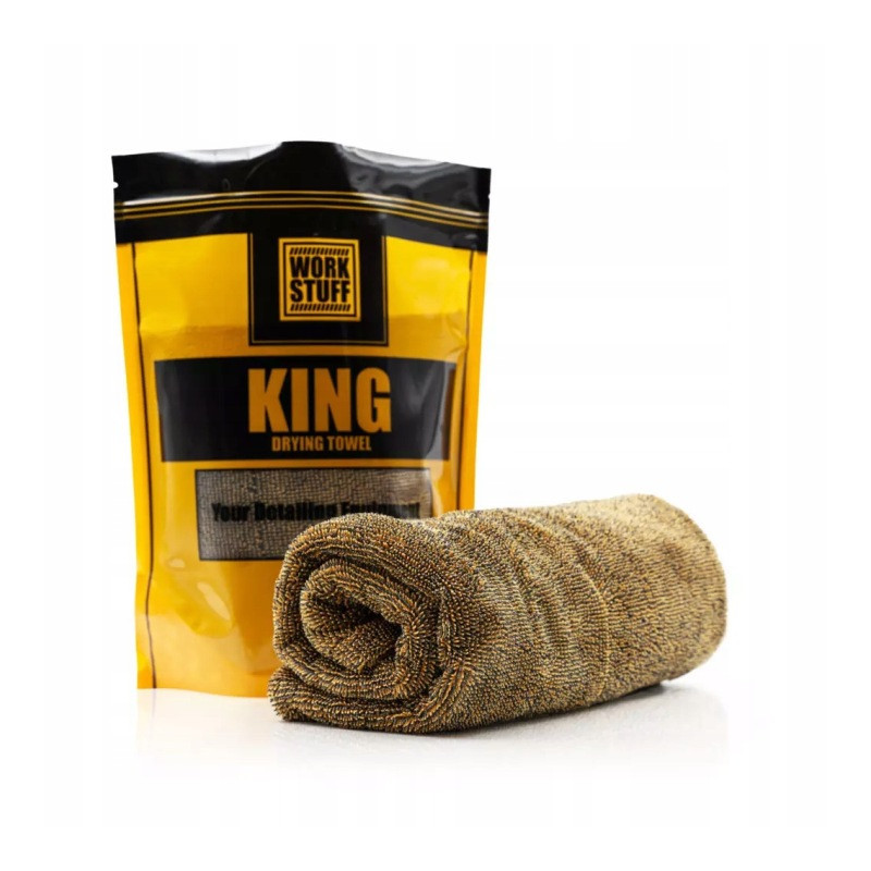 Work Stuff King Drying Towel – niezwykle chłonny ręcznik do osuszania samochodu, 90x73cm