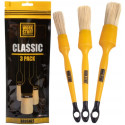 Work Stuff Detailing Brush 3 pack Zestaw Pędzli Pędzelek do wnętrza detali Work Stuff Detailing Brush 3 pack Zestaw Pędzli Pędzelek do wnętrza detali