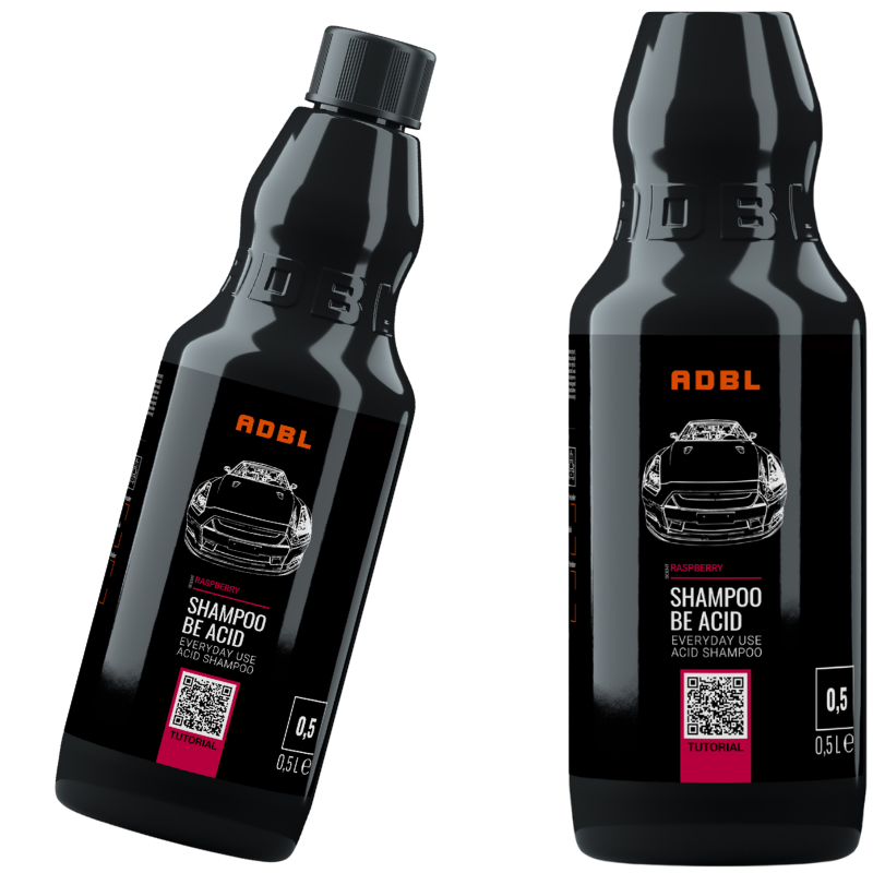 ADBL Shampoo Be Acid 0,5l - zestaw z mikrofibrą ADBL Shampoo Be Acid 0,5l - zestaw z mikrofibrą