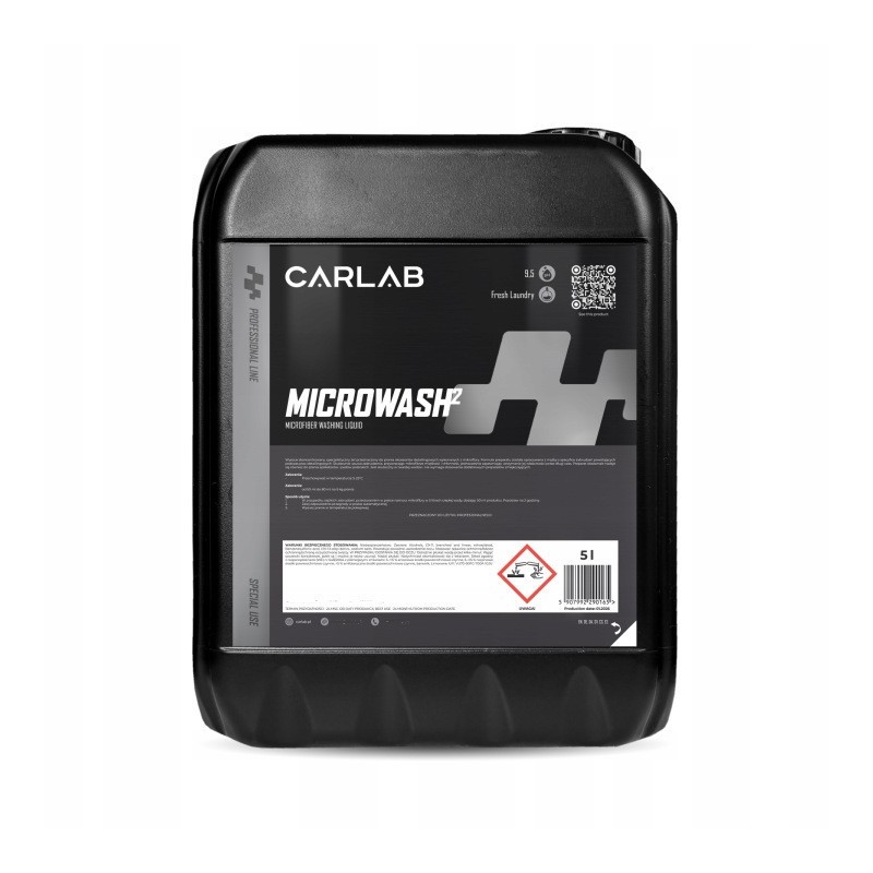 CARLAB PRO Microwash2 - Skoncentrowany preparat do prania mikrofibr 5L