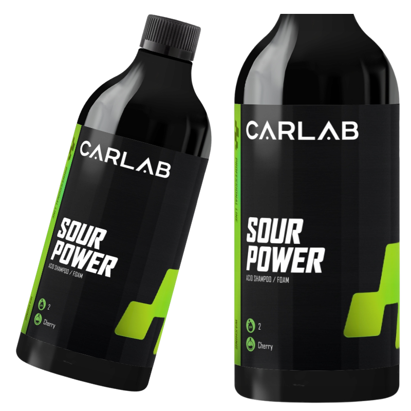 CARLAB PRO Sour Power - Skoncentrowany kwaśny szampon/aktywna piana 750ml
