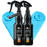 ADBL Interior Cleaner 500 ml + Interior Wow 500 ml + 2 mikrofibry – zestaw do czyszczenia i pielęgnacji wnętrza