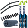 OXIMO ZESTAW 600mm+400mm WYCIERACZKI UNIWERSALNE MULTITYPE MT600+MT400 + mikrofibra gratis!