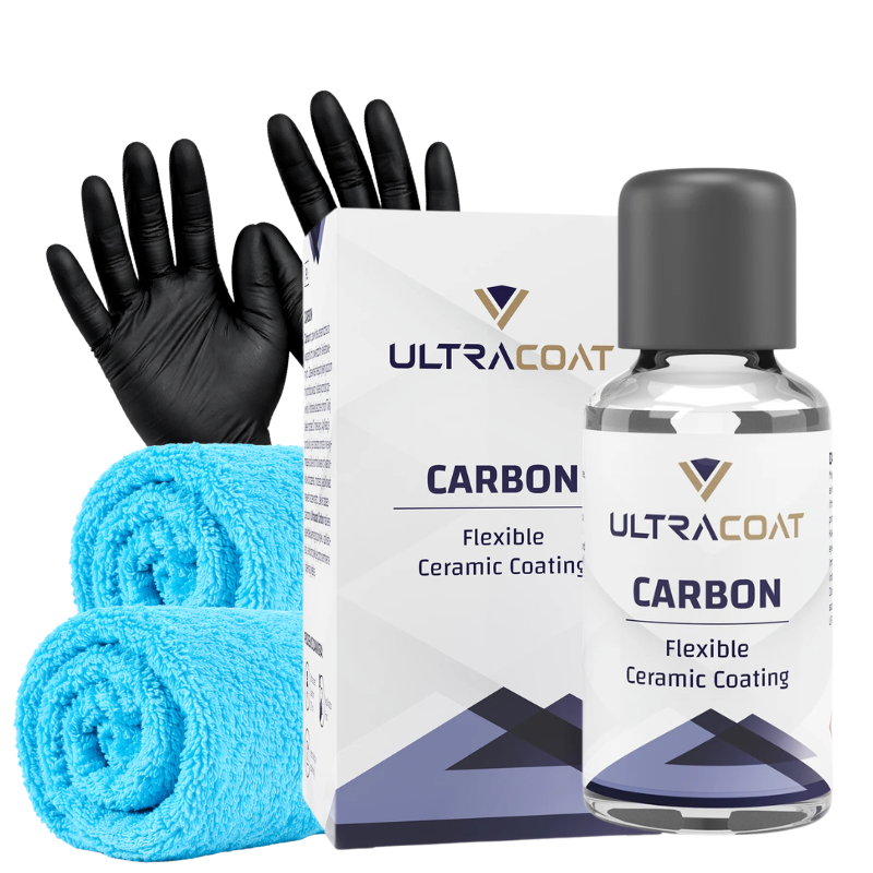 ULTRACOAT CARBON 30ml OCHRONNA POWŁOKA CERAMICZNA CERAMIKA ŁATWA APLIKACJA