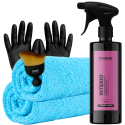 KiurLab Interio Interior Cleaner 1L - zestaw do czyszczenia z pędzelkiem, mikrofibrami i rękawiczkami KiurLab Interio Interior Cleaner 1L - zestaw do czyszczenia z pędzelkiem, mikrofibrami i rękawiczkami