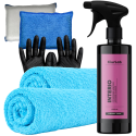 KiurLab Interio Interior Cleaner 1L - zestaw z mikrofibrą, scrub padem i rękawiczkami KiurLab Interio Interior Cleaner 1L - zestaw z mikrofibrą, scrub padem i rękawiczkami