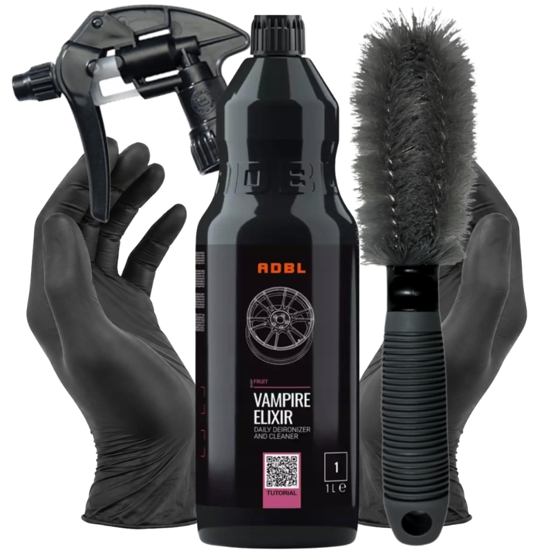 ADBL Vampire Elixir 1L + szczotka do felg – zestaw do czyszczenia felg