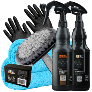 ADBL Black Water + Tire Rubber Cleaner | Zestaw do opon