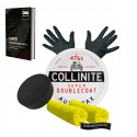 Woskowania lakieru auta z woskiem samochodowym COLLINITE 476S + akcesoria Woskowania lakieru auta z woskiem samochodowym COLLINITE 476S + akcesoria