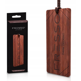 Fresso Zawieszka Dark Delight Zapach samochodowy Odświeżacz powietrza