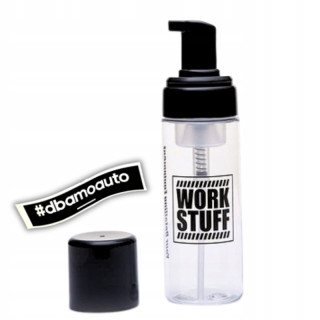 WORK STUFF FOAM BOTTLE BUTELKA PET PIANOWNICZKA z atomizerem 150 ML