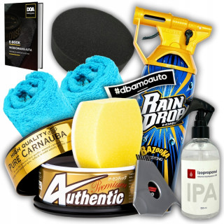 Wosk samochodowy Soft99 Authentic Premium Carnauba 200g QD Bazooka połysk