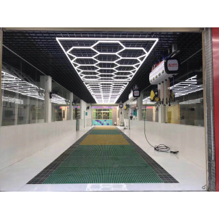 Oświetlenie LED STUDIO ZT6027 plaster miodu heksagony 2433x4840mm