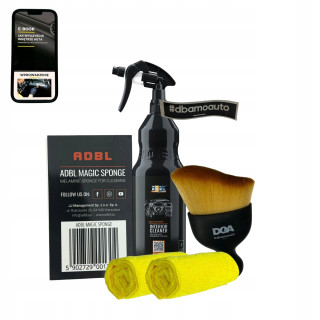 Środek do czyszczenia wnętrza auta ADBL Interior + akcesoria do czyszczenia