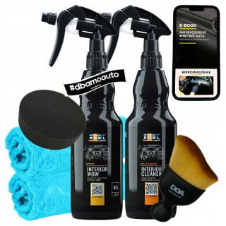 Czyszczenie wnętrza auta ADBL Interior Cleaner + Akcesoria do czyszczenia