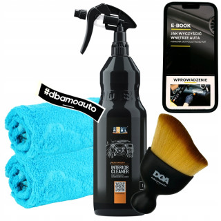 Środek do czyszczenia wnętrza auta ADBL Interior Cleaner 1Litr + akcesoria
