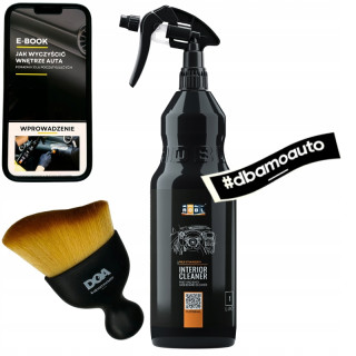Środek do czyszczenia wnętrza auta ADBL Interior Cleaner + pędzel do detali