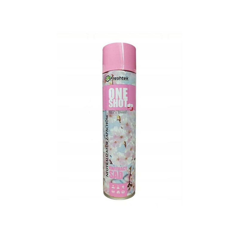 FRESHTEK ONE SHOT NEUTRALIZATOR Kwitnący Sad Odświeżacz zapachu do auta FRESHTEK ONE SHOT NEUTRALIZATOR Kwitnący Sad Odświeżacz zapachu do auta