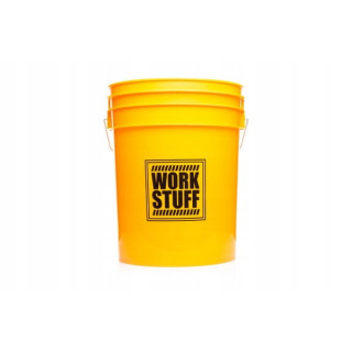 Akcesoria do mycia auta Work Stuff Yellow Bucket 20L Wash wiadro
