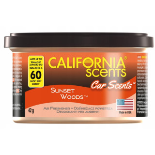 California Scents Sunset Wood zapach samochodowy odświeżacz powietrza